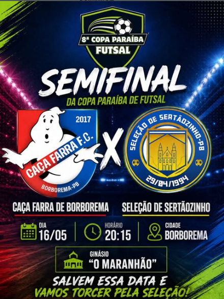 Semifinal da 8ª Copa Paraíba de Futsal