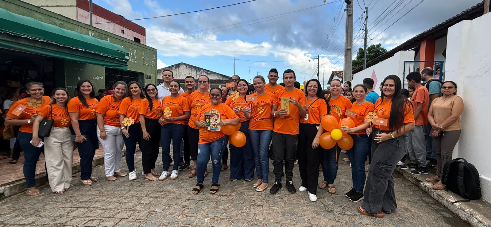 Caminhada do 18 de Maio no combate ao abuso e exploração infantojuvenil.