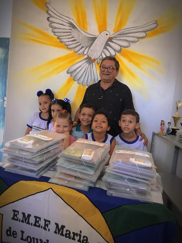 Visitas as escolas Maria de Lourdes e Ulisses Maurício de Pontes